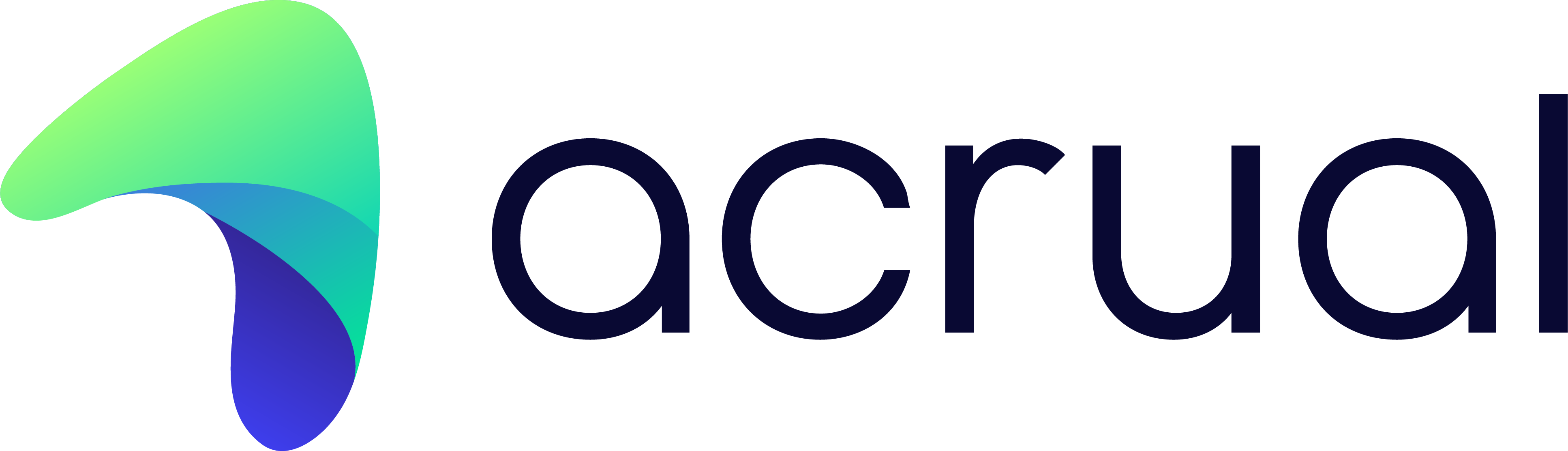 The new Acrual logo